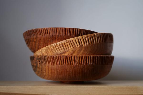 Bols tournés en bois - Atelier Cwood
